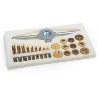 HBM Jeu de taraudage et de coupe Mini TIN M1 - M2,5