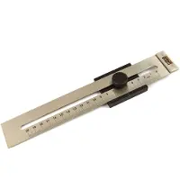HBM Règle à gratter 300 mm modèle 1