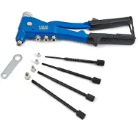HBM Ensemble de riveteuses aveugles 106 pièces M3 - M6 avec étui