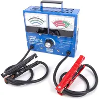 HBM Testeur de batterie professionnel 160 ampères, 12 volts, 10-160AH