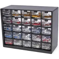 HBM Assortiment de 1012 cosses de câble dans coffret à 25 tiroirs