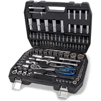 OEM Jeu de clés à douille professionnelles HBM 108 pièces en pouces