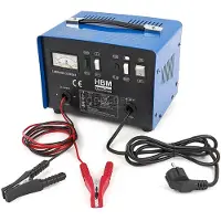 HBM chargeur de batterie professionnel hbm, booster de démarrage 12, 24 volts 92 - 210 ah