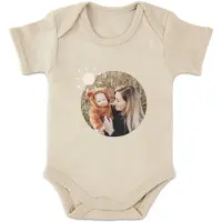 Yoursurprise Body - Imprimé - Manches Courtes - Beige - 9 à 12 mois