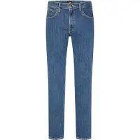 Lee Brooklyn Straight Mid Jeans Bleu 36 / 30 Homme