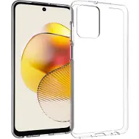 Accezz Coque Clear pour Motorola Moto G73 - Transparent