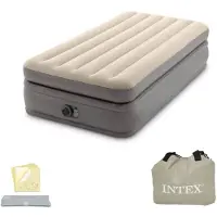 Intex Air Bed Prime Comfort Elevated Twin Single 99 x 191 x 51 cm 64162