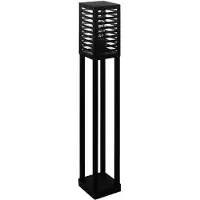 Eglo Lampe de terrasse noire Alamonte 3 100 cm