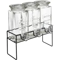 Secret De Gourmet Lot de 3 distributeurs de boisson - 1,5 L