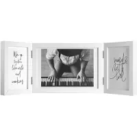 Henzo PIANO Triple photoframe 3x 10x15 cm. blanc -
