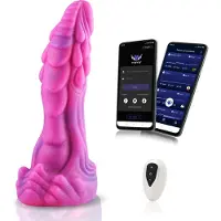 Wildolo Fantasy Dildo Vibrateur avec application et télécommande 21 cm