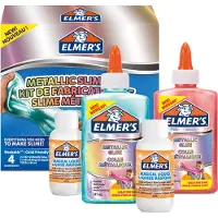 ELMER'S Metallic Slime Kit 4 Pièces