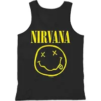 Nirvana Débardeur de - Logo - S - L - pour Homme - noir - Taille S