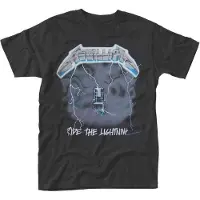 Ginza.se Hommes, T-shirt, Ride The Lightning, Noir, (XL)