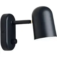 Northern Applique Murale , Buddy wall, dimmable, Noir, Salon / séjour, Métal, Scandinave