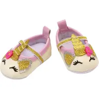 Heless Ballerines Pu licorne, taille 38-45 cm