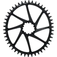 Garbaruk Gxp/dub Boost Oval Chainring Argenté 32t