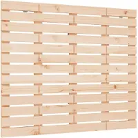 vidaXL Tête de lit murale 106x3x91,5 cm pin massif