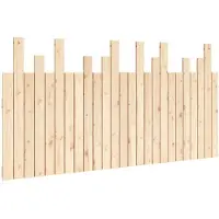 vidaXL Tête de lit murale 159,5x3x80 cm pin massif