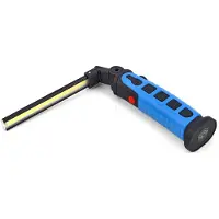 HBM lampe torche LED rechargeable 3 en 1 350 lumens, pliable, magnétique