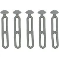 Pricenet Tendeurs de bande d'échelle 10,5 cm avec bouton - lot de 5 pièces