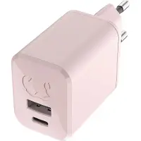 Fresh 'n rebel MINI CHARGER USB-C + A 45W SMOKEY PINK
