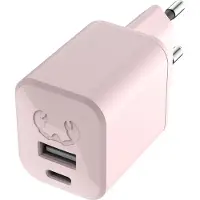 Fresh 'n rebel MINI CHARGER USB-C + A 30W SMOKEY PINK