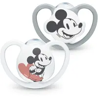 Nuk Lot 2 Sucettes Space 18-36m Mickey -