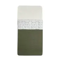 Jollein Draps pour Lit d'Enfant Jollein My Tiny Miracle Wild Rose-120 x 150 cm (Ledikantlaken)