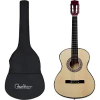 vidaXL Guitare classique avec sac pour débutants 4/4 39"
