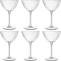 Luigi Bormioli Verre à Cocktail Luigi Bormioli Speakeasies Swing 220 ml (6 pièces)