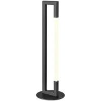 Present Time Lampe de table LED Futuro noir