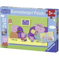 Ravensburger La maison Peppa Pig 2x12 puzzle