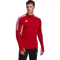 Adidas Hommes, T-shirt de sport, Condivo 22 Sweat d'entraînement Hommes (S), Rouge, S
