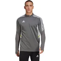 Adidas Hommes, Pull-over, Sweat-shirt pour homme Condivo 22 Training 1, Multicolore, Argent, Vert, Gris, (XL)
