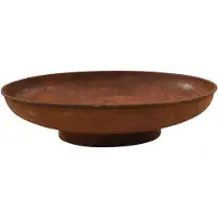 vidaXL Bol de feu 80 cm acier