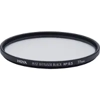 Hoya Filtre d'objectif diffuseur de brume 77mm N05 pour Appareil photo Réflex Noir