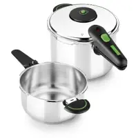 Monix Presto M911001 Pack 4+6l Pressure Cooker Argenté