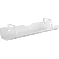 VDD Gaming Chemin de câbles pour dessous de bureau - largeur 60 cm - blanc