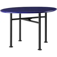Gubi Carmel Table Basse Pacific Blue | 60 x 60 cm