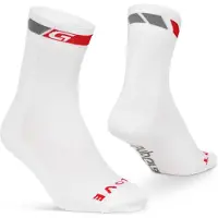 Gripgrab Chaussette Classic High Cut pour homme - Blanc - Tailles : S, M, L - Nouvelle collection