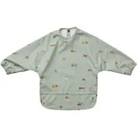 Liewood Bavette bleu clair / marron / vert pastel / blanc cassé