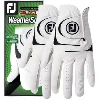 Footjoy WeatherSof White Main gauche ML Gants pour femmes