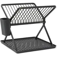 SmartaSaker 139406 Double Sided Dish Drainer Argenté