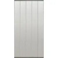 vidaXL Moustiquaire pour portes 5 pcs. Rideau filet noir 120x240 cm