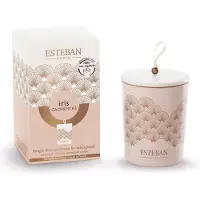 Esteban Bougie déco parfumée rechargeable Iris Cachemire