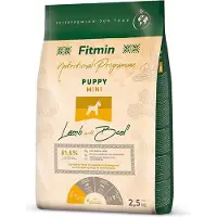 Fitmin Dog Mini Puppy Lamb&Beef 2,5 kg au boeuf et agneau pour les chiots de petite race
