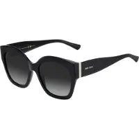 Jimmy Choo Lunettes de soleil - - Leela/s - Noir - Mixte - 55 mm