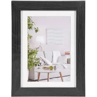 Henzo Cadre photo Moderne - 13x18cm - Noir