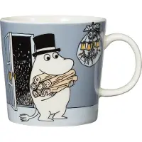 Arabia Moomin puodelis 0,3L Moominpappa grey, Tasse, Multicolore